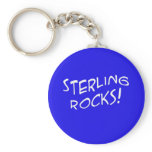 Sterling Rocks! 2 Keychain