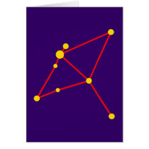 Sternbild constellation Adler eagle aquila Grußkarte