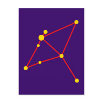 Sternbild constellation Adler eagle aquila Postkarten