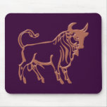 Sternzeichen Stier zodiac sign Taurus Mousepads