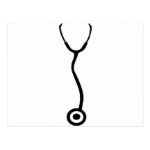 Stethoscope - Doctor Post Card