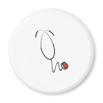 Stethoscope Refrigerator Magnets