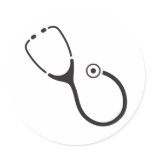 Stethoscope Sticker