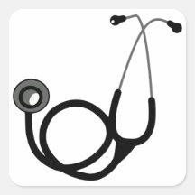 Stethoscope Sticker