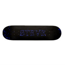 steve lightning custom skateboard design