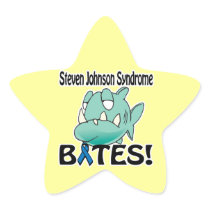 Steven Johnson Syndrome BITES Star Stickers