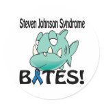 Steven Johnson Syndrome BITES Round Stickers
