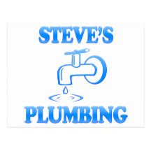 Steve's Plumbing Post Card