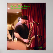 Stevie Ray Gone Poster