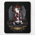 Stevie Super Star Angel by Myka Jelina mousepads