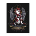 Stevie Tattooed Rock Star Angel Postcard