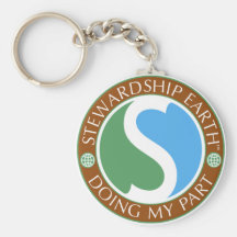 Stewardship Earth Key chain