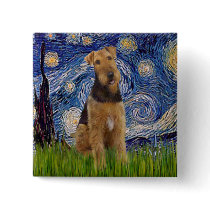 Stgarry Night - Airedale Terrier (#1) Pins