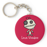 Stick a Pin in Valentine's Day and be Done With It Keychain