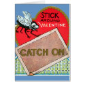 Stick Around Valentine cards