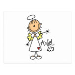Stick Figure Angel T-shirts and Gifts Post Card