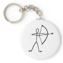 Stick figure archer t-shirts and gifts. key chains