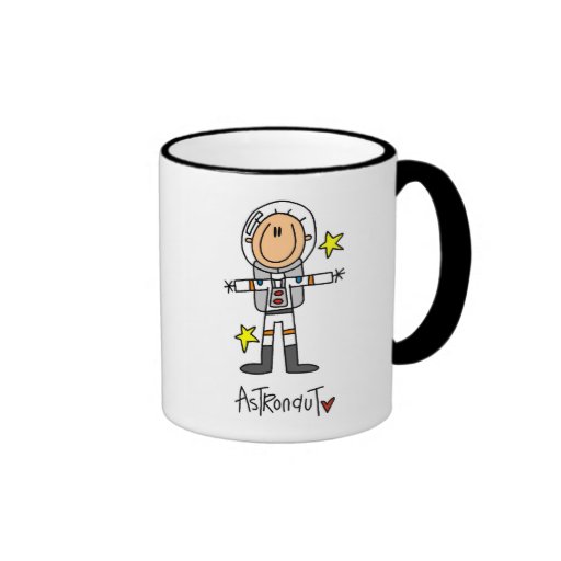 Stick Figure Astronaut T-shirts and Gifts Mug