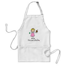 Stick Figure Baby Under Construction Aprons