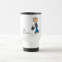 Stick Figure Bowling T-shirts and Gifts Coffee Mug