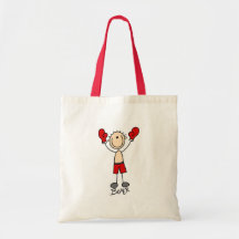 Stick Figure Boxing T-shirts and Gifts Bag