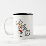 Stick Figure Chef Using MIxer Mug