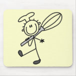 Stick Figure Chef with Whisk Tshirts
