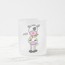 Stick Figure Cow Tshirts and Gifts Mug