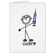 Stick Figure Doctor Cards