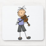 Stick Figure Fiddle Mousepad