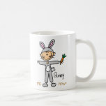 Stick Figure In Bunny Suit Mug