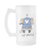 Stick Figure Just Married Mug