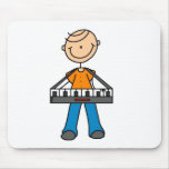 Stick Figure Keyboard Mousepad