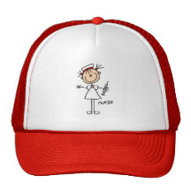 Stick Figure Nurse Hat