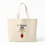 Stick Figure on Skateboard bags