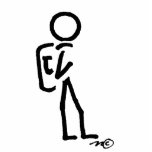 stick figure photo sculptures