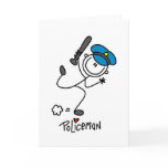 Stick Figure Police Officer