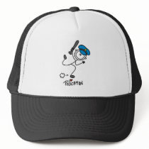 Stick Figure Police Officer