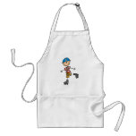 Stick Figure Roller Skating Aprons