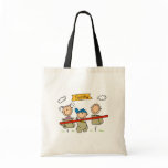 Stick Figure Sack Race Bag