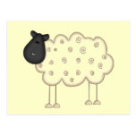 Stick Figure Sheep tshirts and Gifts Post Card