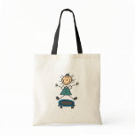 Stick Figure Trampoline Bag