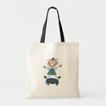 Stick Figure Trampoline Bag
