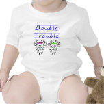 Stick Figure Twin girls