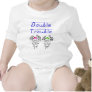 Stick Figure Twin girls
