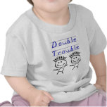 Stick Figure Twins T Shirt