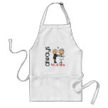 Stick Figure Wedding Couple Mr. & Mrs. Always aprons