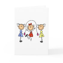 Stick Girls Jumping Rope