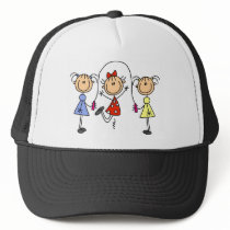 Stick Girls Jumping Rope