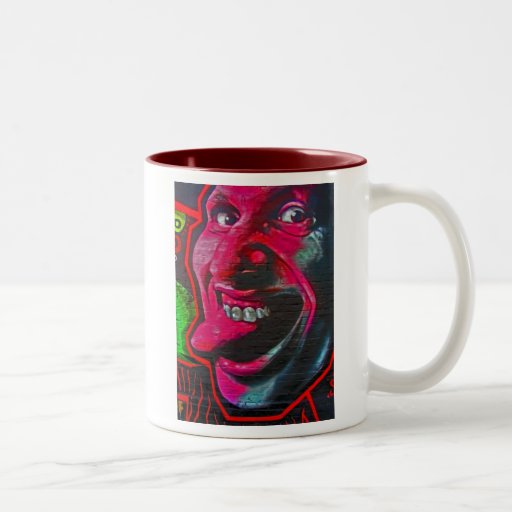 Stick Out Tongue, East Side Gallery, Berlin Wall-1 Coffee Mugs